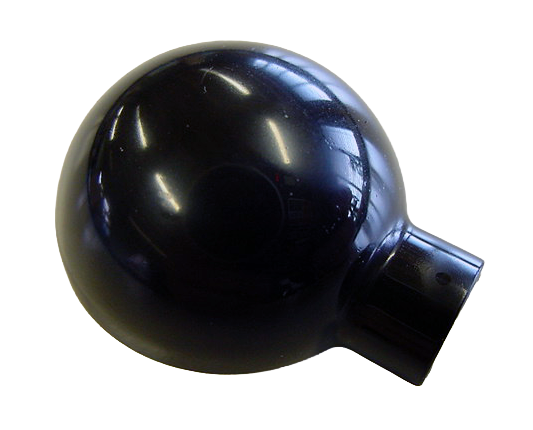 Jura - Halbkugel unten schwarz - 65081