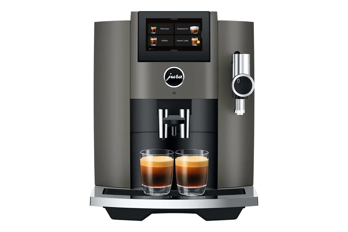 Mietgerät - Jura Kaffeevollautomat S8 (EB) Dark Inox - GG15480 -