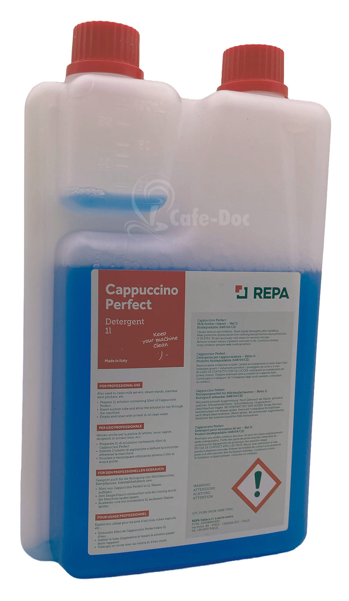 Milchsystemreiniger Cappuccino Perfect 1000ml mit Dosiersystem - 3092085