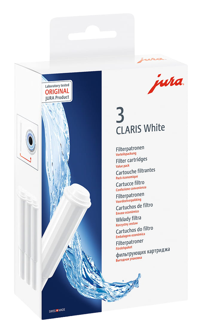 Jura - CLARIS White Filterpatronen - 3er-Set - 68739