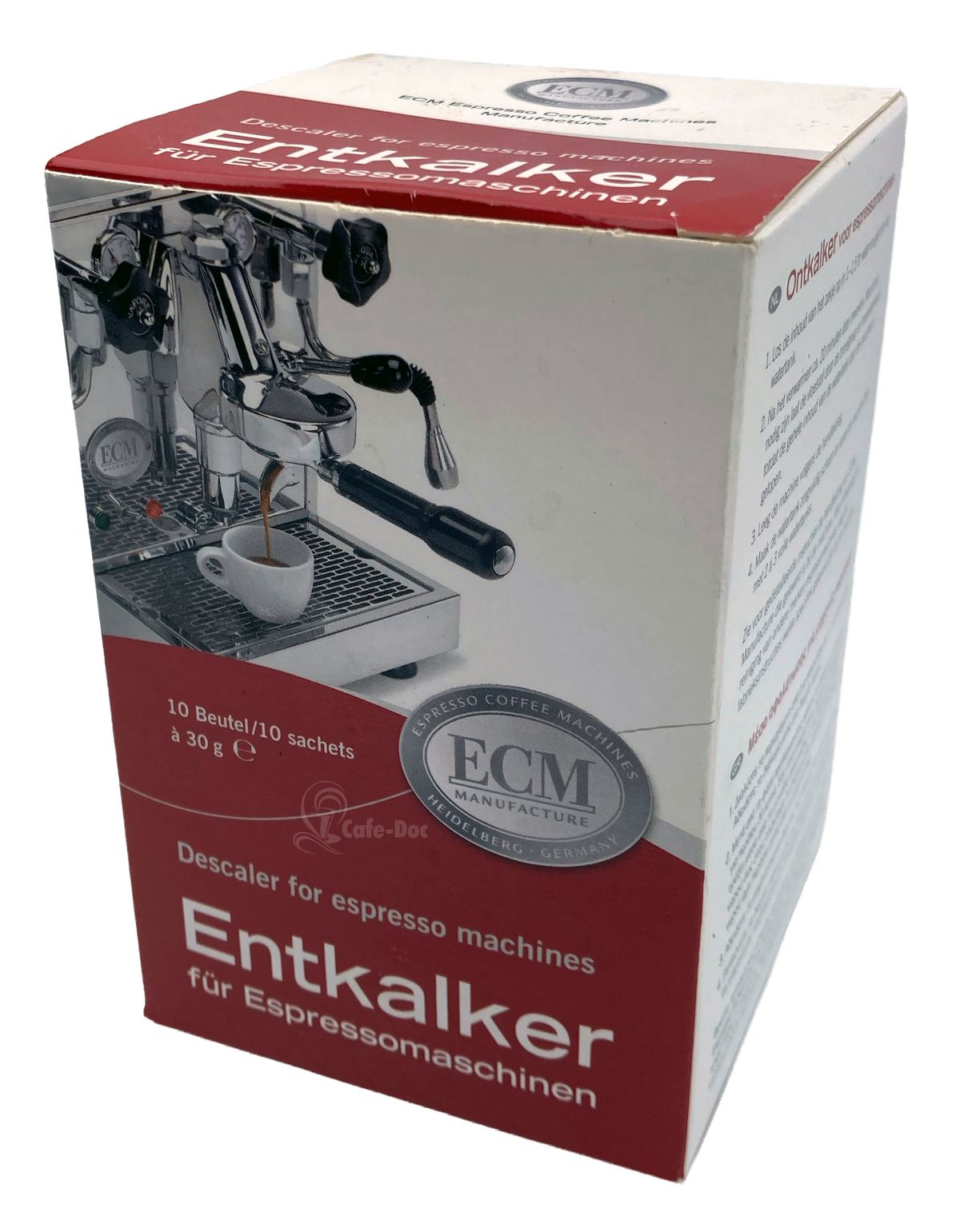 ECM - Entkalker für Espressomaschinen  - 10x30g- PAV9001040